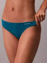 Colaless de microfibra con diseño sin costuras y bordes cortados a láser, ideal para un acabado invisible bajo la ropa. Presenta talle medio y el logo de la marca estampado en la cadera.