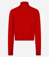 Blusa de punto de la marca Blue Steel, con cuello alto, manga larga y diseño básico ajustado al cuerpo.