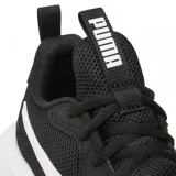 Championes Puma modelo Incinerate, color negro con detalles en blanco. Diseño deportivo con capellada de malla transpirable y suela de goma amortiguada.