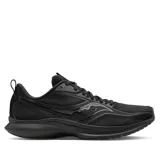 Championes de running Saucony Kinvara 13, color negro.