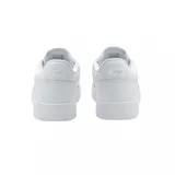 Championes urbanos Lacoste Upper de cuero blanco con logo de la marca en el lateral.