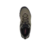 Championes de senderismo Merrell Yokota 2, color marrón con detalles en negro y naranja. Capellada de malla transpirable y suela de goma con tracción.