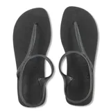 Chanclas Havaianas modelo Flash Urban, color negro, de diseño abierto con tiras finas y cinta elástica en el talón para mayor sujeción.
