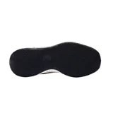 Championes Under Armour unisex, color negro con detalles en dorado y blanco.