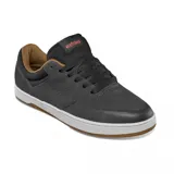 Championes Etnies Marana, color negro, con capellada de gamuza y logo de la marca en el lateral.