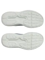 Championes de running Under Armour modelo Phade RN 3, color verde claro con detalles en blanco. Presentan una parte superior de malla transpirable, logo lateral plateado y entresuela de EVA para mayor amortiguación.