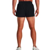 Short deportivo Under Armour negro con cintura elástica y perforaciones.