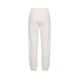 Pantalón de jogging New Balance French Terry Jogger, color gris claro melange, con cintura elástica con cordón ajustable y puños elásticos en los tobillos. Cuenta con bolsillos laterales y el logo pequeño bordado en la pierna.