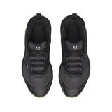 Championes Under Armour Charged Commit TR 5 color negro con suela y detalles en tostado, diseñados para running y entrenamiento.