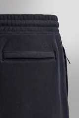 Pantalón jogger relaxed fit de Zara Athleticz confeccionado en tejido de algodón color marrón, con cintura elástica ajustable mediante cordón en contraste, bolsillos laterales y bajo con puño elástico.