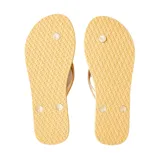 Ojotas Rip Curl modelo Premium Surf Bloom Open Toe, de color naranja claro con tiras finas y logo de la marca en relieve.