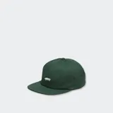 Gorro Vans Salton II color verde con logo de skate bordado en blanco.