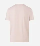 Remera deportiva de manga corta y cuello redondo, confeccionada en tejido tecnológico de poliamida con propiedades de secado rápido y alta respirabilidad. Presenta un diseño minimalista con estampa frontal de lettering discreto.