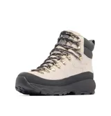 Botas de trekking Columbia modelo Newton Alpine, color gris con suela y detalles en negro. Confeccionadas en ante con protección impermeable y transpirable, herrajes metálicos y suela de gran tracción.