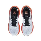 Championes de running 361 Degrees Eleos, color blanco con detalles en negro y naranja.