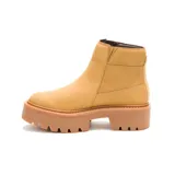 Botín Caterpillar Colorado Max Chelsea color caramelo, con cierre de cremallera lateral y suela de plataforma con dibujo dentado.