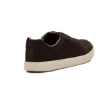 Zapatilla urbana Champion color negro, sin cordones y con ajuste de elásticos.