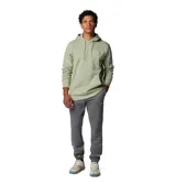 Pantalón de jogging gris Columbia modelo Meridian Creek, de corte relajado, con cintura elástica con cordón ajustable, bolsillos laterales y puños elásticos en los tobillos.