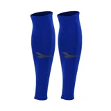 Medias deportivas largas tipo caña, color azul eléctrico, sin pie y con logo de Diadora en gris oscuro en la pantorrilla.