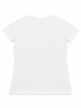 Remera negra de manga corta, cuello redondo y diseño clásico.