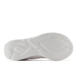 Championes de running New Balance modelo 430 V4, color rosado con detalles plateados y suela blanca.