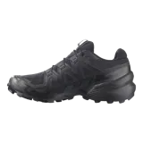 Championes de trail running Salomon Speedcross 6 Gore-Tex, color negro, impermeables y con suela de alta tracción.