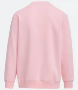 Buzo de fleece Blue Steel color rosado, con cuello redondo, mangas largas y puños y dobladillo acanalados.
