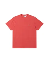 Remera de manga corta Obey con efecto de teñido pigmentado, cuello redondo elástico y logo bordado en el pecho.
