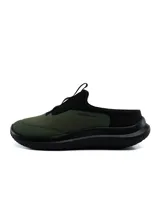 Championes deportivos destalonados Umbro Nysa para hombre, color negro, con diseño tipo slip-on y suela de goma.