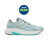 Championes deportivos Joma modelo Vitaly Lady, diseñados para running y entrenamiento. Presentan un corte en mesh con perforaciones VTS para ventilación, refuerzos sintéticos para mayor ajuste y firmeza, mediasuela de phylon con drop de 10 mm para amortiguación y suela de caucho resistente al desgaste.
