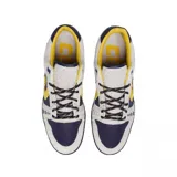 Championes Converse CONS AS-1 Pro Suede, color gris con detalles en azul marino y amarillo.