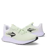 Championes deportivos Topper modelo Split, color verde menta con detalles en blanco y logo negro en el lateral. Confeccionados en material sintético con suela blanca y base negra.
