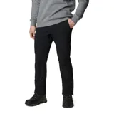 Pantalon de trekking para hombre, color negro, confeccionado en tejido elástico con tecnología Omni-Shield repelente al agua y forro termorreflectante Omni-Heat. Cuenta con cinturón integrado, bolsillos laterales, bolsillo de seguridad con cremallera y aberturas con cierre en los tobillos.