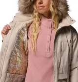 Campera tipo parka impermeable y transpirable con tecnología Omni-Tech y forro térmico reflectante Omni-Heat Infinity. Cuenta con capucha forrada en sherpa, cierre frontal bidireccional, cintura ajustable, múltiples bolsillos con cremallera y puños interiores acanalados.