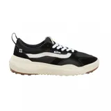 Zapatillas Vans UltraRange Neo VR3 negras con detalles en blanco y suela texturizada color crema.