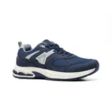 Championes deportivos American Sport modelo Mila 2.0 para hombre, de color azul marino con detalles en gris y suela blanca.