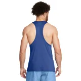 Musculosa deportiva Under Armour de corte ajustado, confeccionada en tejido técnico transpirable y elástico con tecnología de control de olores. Presenta cuello redondo, sisas amplias y logo de la marca estampado en el centro del pecho.