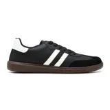 Championes deportivos American Sport Resh 2.0, color negro con detalles en blanco y suela marrón.