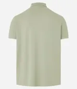 Remera polo de corte comfort, confeccionada en algodón peruano de alta calidad. Presenta cuello clásico con tapeta de botones y mangas cortas. Diseño liso y texturizado, ideal para un look casual y fresco.