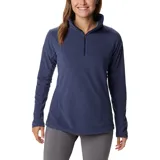 Buzo de micropolar Columbia, modelo Glacial IV, con cierre frontal de media cremallera y cuello alto. Diseño de manga larga con ajuste entallado, confeccionado en tejido elástico y ligero.