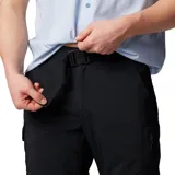 Pantalón cargo Columbia Silver Ridge Convertible color negro, de diseño desmontable que se convierte en short. Cuenta con cintura parcialmente elástica, bolsillos laterales y bolsillos cargo con cierre de velcro.