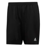 Short deportivo Adidas Estro 19 de hombre, color negro con logo blanco.
