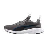 Championes Puma modelo Incinerate, color negro con detalles en blanco. Diseño deportivo con capellada de malla transpirable y suela de goma amortiguada.