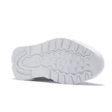 Championes Reebok Classic Leather de cuero blanco, con logo de la marca en el lateral y suela de goma.