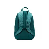 Mochila Nike Hayward con diseño estampado, compartimento principal con cierre, sistema elástico frontal para ajuste de carga, bolsillos laterales y correas acolchadas ajustables.