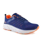 Championes deportivos American Sport Kent, color negro con detalles en rojo y suela blanca. Confeccionados en malla y material sintético, con plantilla de memory foam.