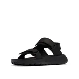 Sandalia deportiva Columbia modelo Peakfreak Roam, color negro, con dos bandas ajustables con cierre de velcro y suela de goma con tecnología Omni-GRIP para mayor tracción.