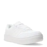 Championes urbanos Miss Carol modelo Delfi, color beige con suela blanca.