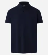Remera polo de corte comfort, confeccionada en algodón peruano de alta calidad. Presenta cuello clásico con tapeta de botones y mangas cortas. Diseño liso y texturizado, ideal para un look casual y fresco.