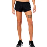 Short deportivo negro de running New Balance Accelerate 3 Inch, con logo estampado en el lateral.